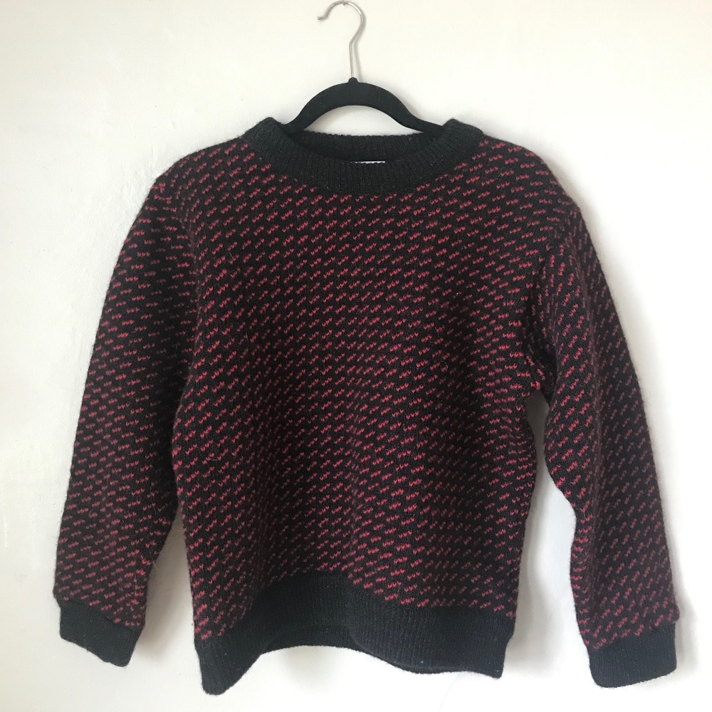 LL BEAN 1912 Heritage Norwegian Bird’s Eye Sweater